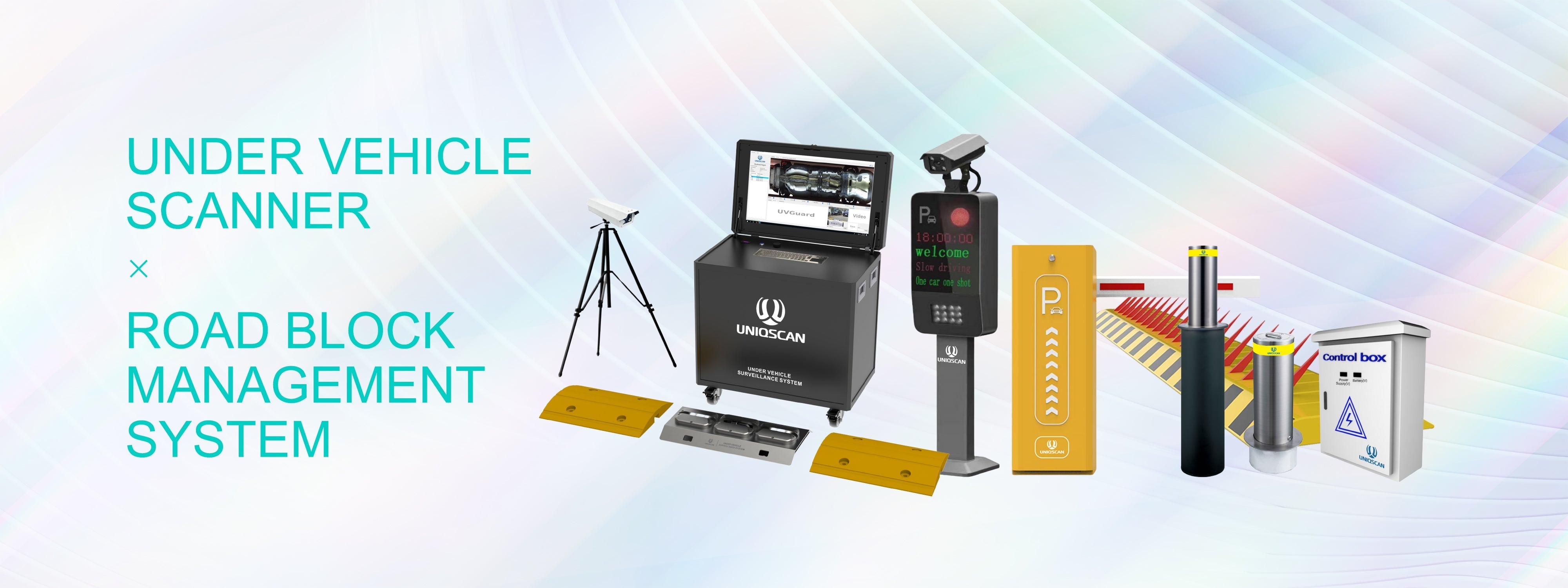 Road Block Management System with Under Vehicle Scanner | UNIQSCAN