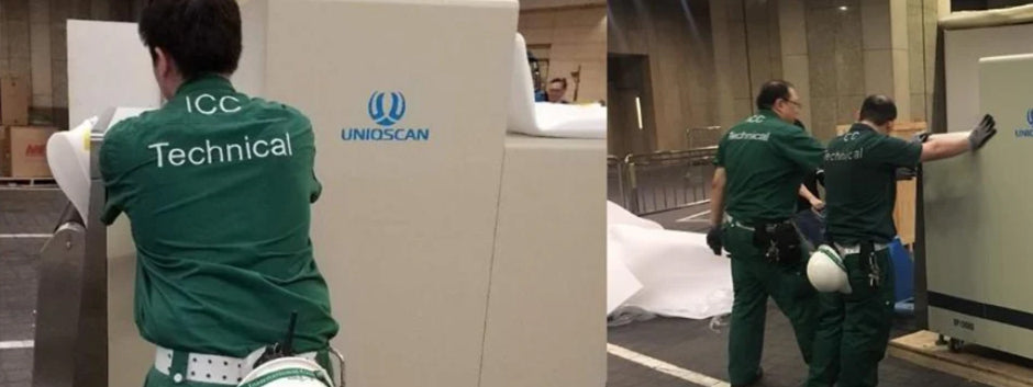 High-Rise Security: UNIQSCAN X-ray Scanners at ICC Hong Kong