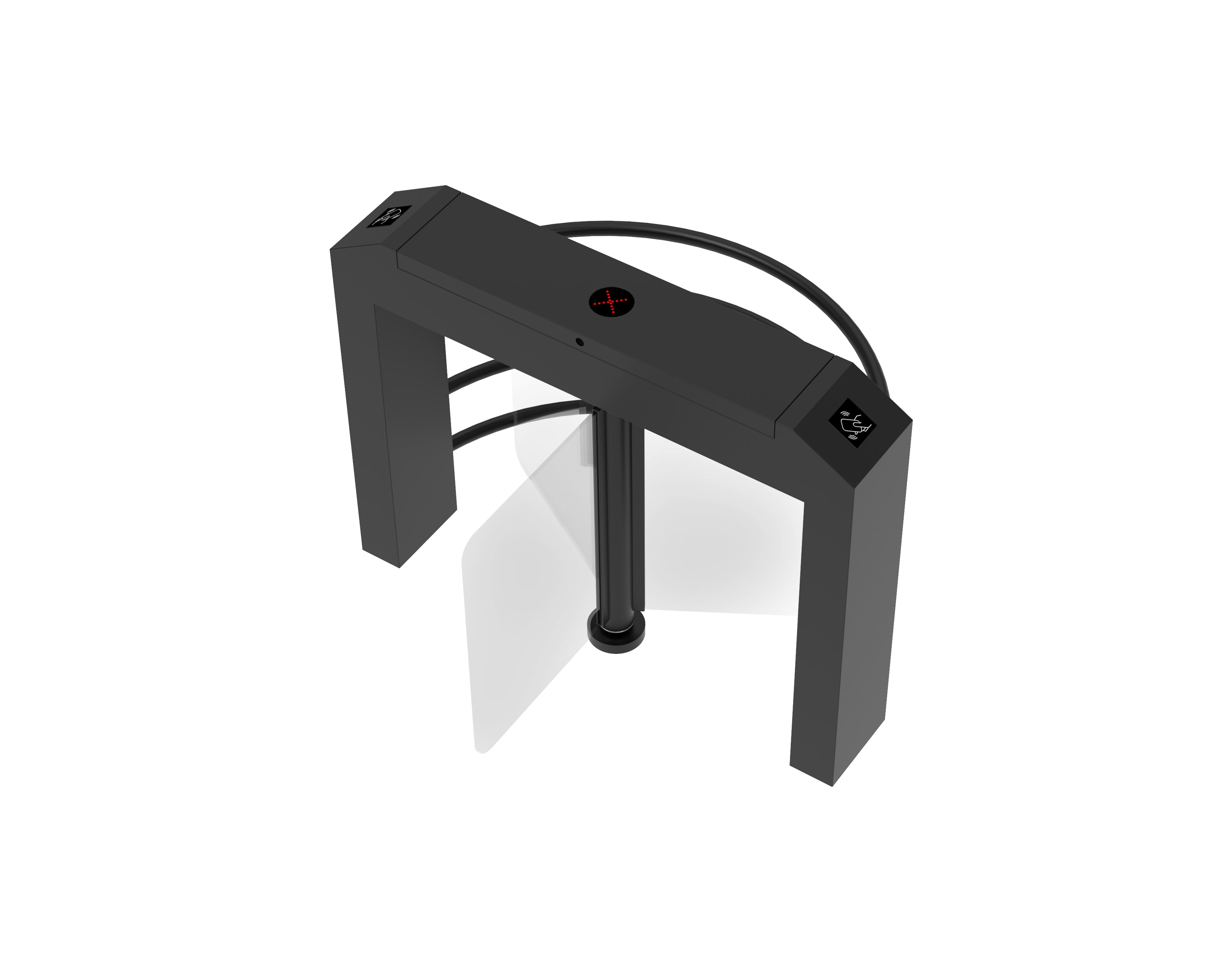 Dual-Channel Full-Height Swing Gate + Mechanical Door: UT-FHT-8023