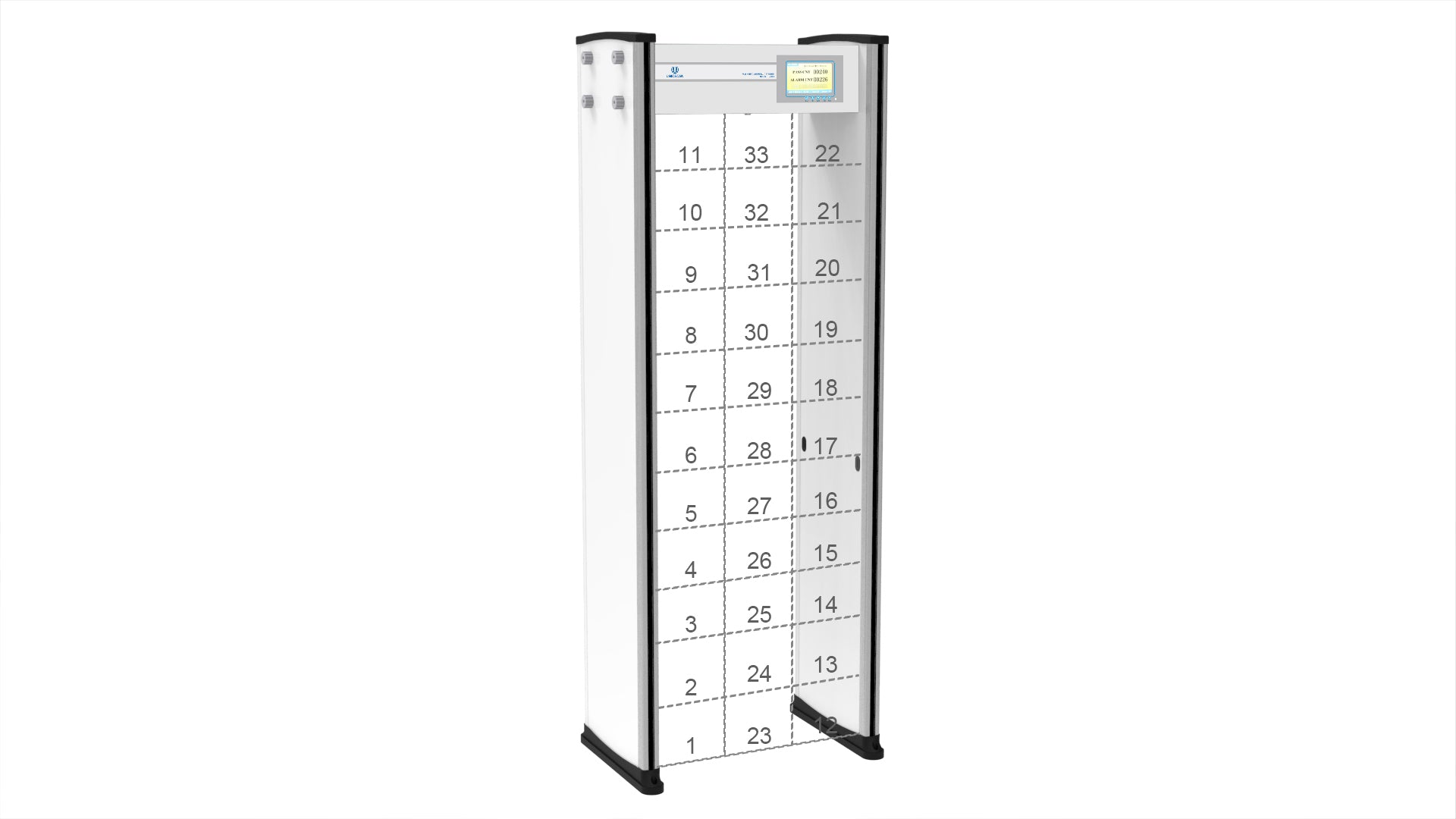 Walk Through Metal Detector: UZ800 - UNIQSCAN Walk Through Metal Detector: UZ800 - UNIQSCAN