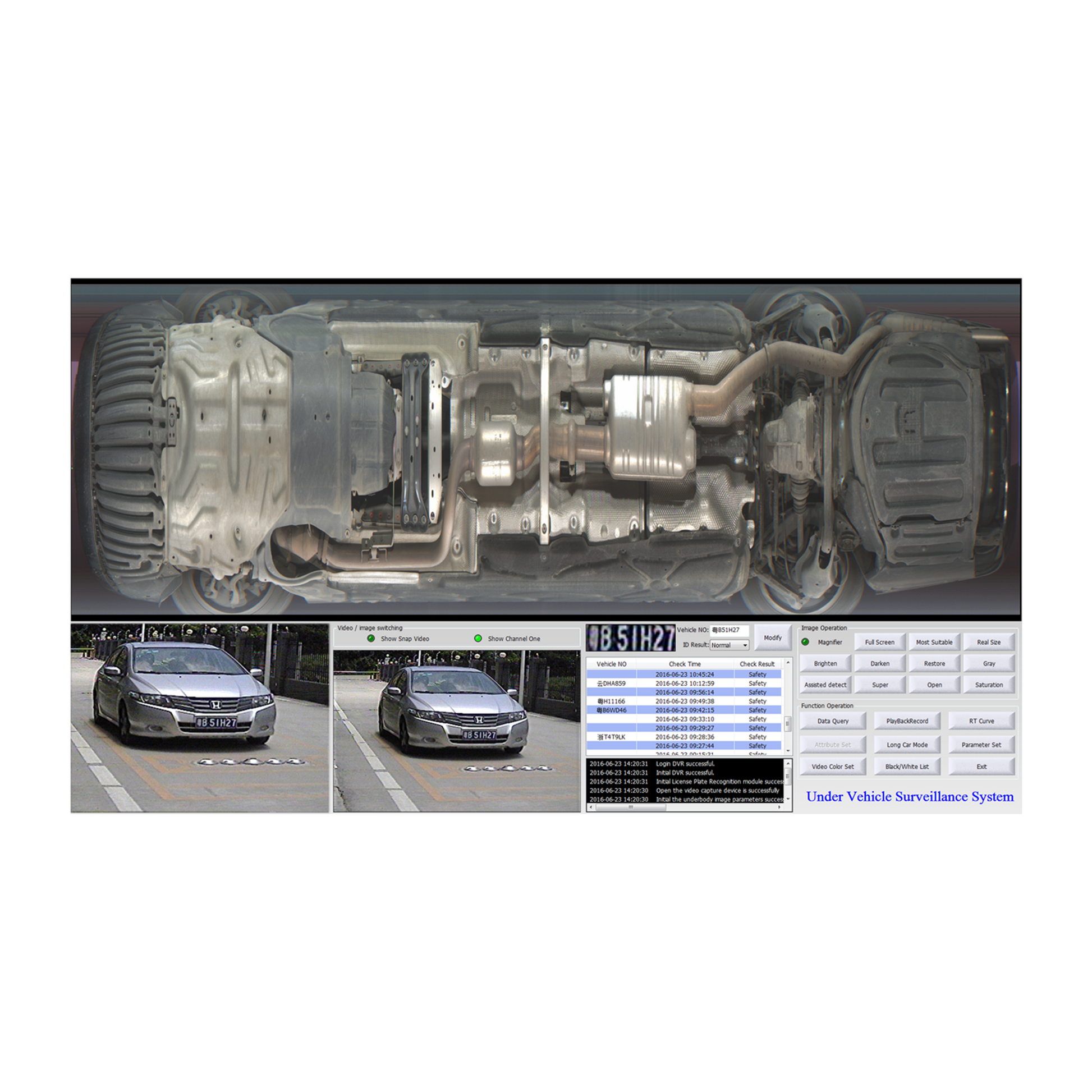 Система наблюдения за автомобилем: UV300-F